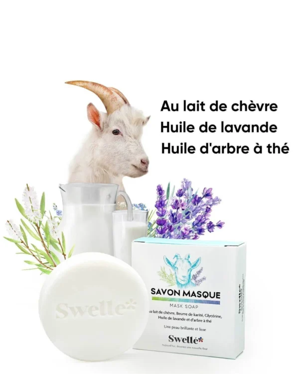 SWELLE بسته ۷ عددی صابون همراه با کیسه کتان هدیه - تصویر 6
